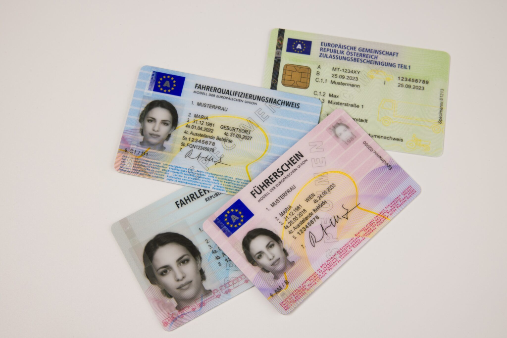 drivers license in Germany and Austria